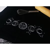 Geschirrtuch Mondphasen 70x50cm Geschirrtuch Mondphasen 70x50cm von Flez