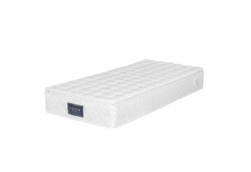 Federkernmatratze, Flieks, 25 cm hoch, 7 Zonen Kaltschaum Matratze H3 90x200cm von Flieks