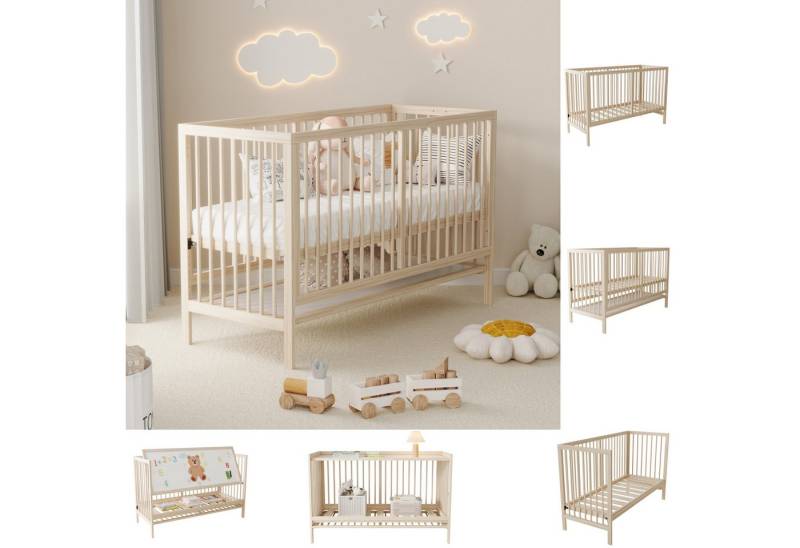Flieks Babybett, Kinderbett Nebenbett 60x140x90cm mit Malerbrettständer, Schreibtisch Flieks Babybett, Kinderbett Nebenbett 60x140x90cm mit Malerbrettständer, Schreibtisch von Flieks