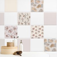 Fliesenaufkleber Bad & Küche Abstrakt Muster Beige Minimalismus Klebefliesen Selbstklebend Fliesenaufkleber Bad & Küche Abstrakt Muster Beige Minimalismus Klebefliesen Selbstklebend von FliesenaufkleberShop
