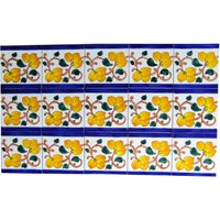 2, 25 Lfd. Meter Bordüren Zitronen Mosaikfliesen Handbemalte Fliesen Borders Wand Bordüre Walltiles 2, 25 Lfd. Meter Bordüren Zitronen Mosaikfliesen Handbemalte Fliesen Borders Wand Bordüre Walltiles von Fliesenbilder