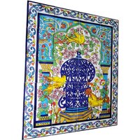 Wundervolles Fliesenbild 60x75 Handbemalte Fliesen Dicke Robuste Markenfliesen Mosaikfliesen Art Deco Azulejos Wandfliesen Käfig Happy Birds Wundervolles Fliesenbild 60x75 Handbemalte Fliesen Dicke Robuste Markenfliesen Mosaikfliesen Art Deco Azulejos Wandfliesen Käfig Happy Birds von Fliesenbilder