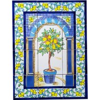 Zitronenbaum Fliesen 45X60 Tiles 18" X 24" Handbemalte Fliesenbild Mosaik Vintage Bild Dekorfliesen Azulejos Art Deco Keramik Zitronenbaum Fliesen 45X60 Tiles 18" X 24" Handbemalte Fliesenbild Mosaik Vintage Bild Dekorfliesen Azulejos Art Deco Keramik von Fliesenbilder