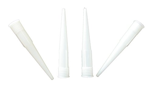 30 Kartuschenspitzen Kartuschendüsen Silikonspitzen Silikondüsen Grobgewinde für Silikon, Acryl etc. von Amafino