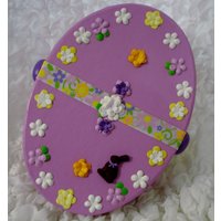 Flieder Osterei Box Schokoladenhase Andenken Dekor Flieder Osterei Box Schokoladenhase Andenken Dekor von FlightsofFancyDesign