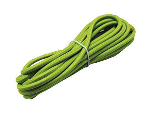 Fline EB0901220-V Deko-Kabel, 2 x 0,75 mm, 5 m, Grün von Fline