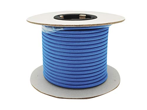 Fline EB0901230-AZ Deko-Kabel, 2 x 0,75 mm, 25 m, Blau von Fline
