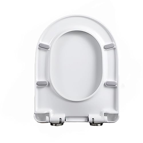 Flipped Warmth Toilettendeckel D-Form Weiß Klodeckel Mit Quick-Release-Funktion, Wc Sitz Mit Absenkautomatik D Form, Klobrille Auspp WC Sitz D-Form 37 × 46Cm Flipped Warmth Toilettendeckel D-Form Weiß Klodeckel Mit Quick-Release-Funktion, Wc Sitz Mit Absenkautomatik D Form, Klobrille Auspp WC Sitz D-Form 37 × 46Cm von Flipped Warmth