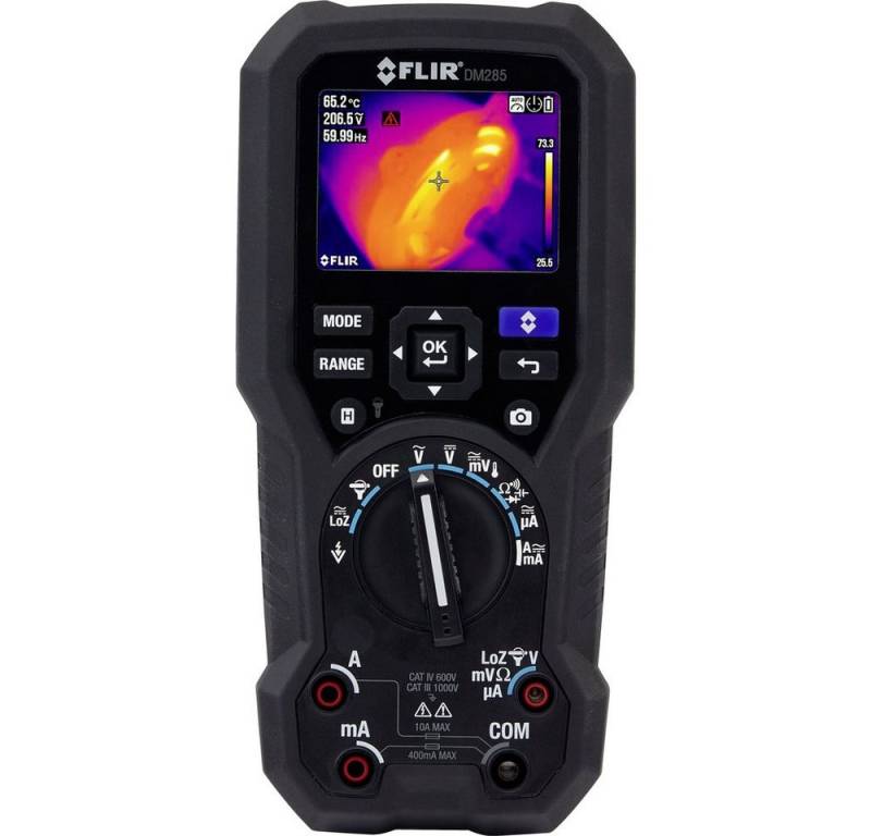 Flir Spannungsprüfer FLIR DM286 Hand-Multimeter integrierte Wärmebildkamera CAT III 1000, (DM286) von Flir