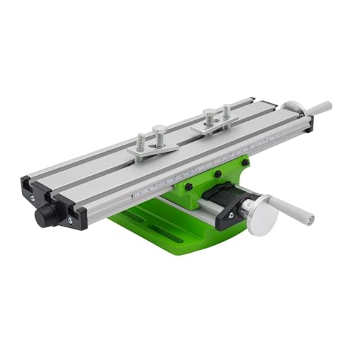 Kreuztisch Frästisch Koordinatentisch Fräsmaschine Multifunktions Arbeitstisch Kreuz X-Y Schiebe Mini Bench Bohrmaschine Schraubstock Tisch von Fliuyr