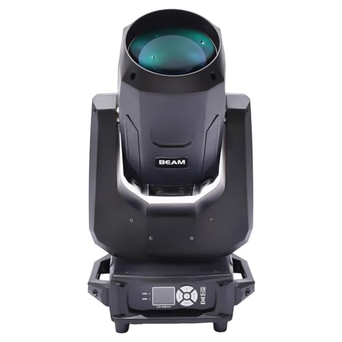 Moving Head | Professionelle Moving Head Beleuchtung | 270W LED Stage Light | Master-Slave Control | 1km Reichweite | Ideal für DJ/Events/Hochzeiten (EU-Stecker) von Fliuyr