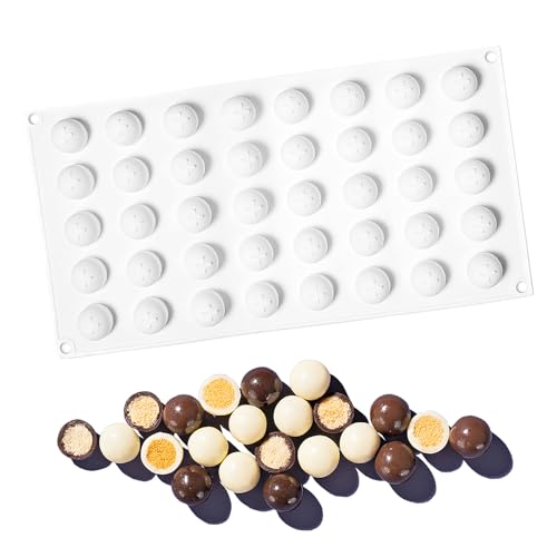 Pralinenform Silikon 40 Löcher Silikonform halbkugel Ø 2.2cm Schokoladenform Halbkugel Kugel Pralinenform Pralinen hohlkörper Silikonform Kugel Pralinenform Kugel Silikonform Für Backen Pralinenform Silikon 40 Löcher Silikonform halbkugel Ø 2.2cm Schokoladenform Halbkugel Kugel Pralinenform Pralinen hohlkörper Silikonform Kugel Pralinenform Kugel Silikonform Für Backen von Flivra