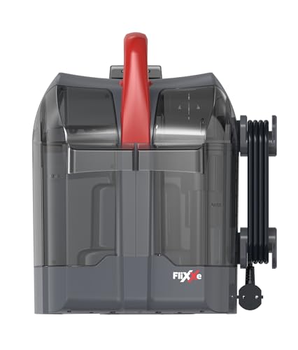 FliXXe Spot Cleaner C17 – Kompakter Teppichreiniger mit leistungsstarkem 330 W Motor, 3 Meter Kabel und Twin-Tank Technologie von deutscher Marke, Fleckenreiniger für Teppiche, Auto, Polster, Vorleger von Flixxe