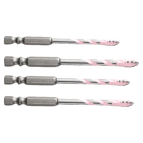 Betonbohrer Set - Verzahnte Exzentrische Glasbohrer 4er Set - Universeller 4-Schneiden Hochfester Steinbohrer Für Glas Trockenbau Metall Fliesen Holz Keramik Beton Porzellan Betonbohrer Set - Verzahnte Exzentrische Glasbohrer 4er Set - Universeller 4-Schneiden Hochfester Steinbohrer Für Glas Trockenbau Metall Fliesen Holz Keramik Beton Porzellan von Flkiglm