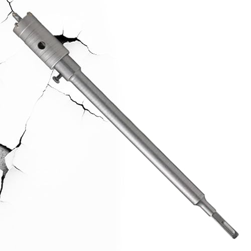 Bohrer-Set | Hammerbohrer Bohrköpfe,Zubehör Mit Verlängerungen Für Stein Elektrokeramik Glas Und Ziegelmauerwerk Bei Bauarbeiten Bohrer-Set | Hammerbohrer Bohrköpfe,Zubehör Mit Verlängerungen Für Stein Elektrokeramik Glas Und Ziegelmauerwerk Bei Bauarbeiten von Flkiglm