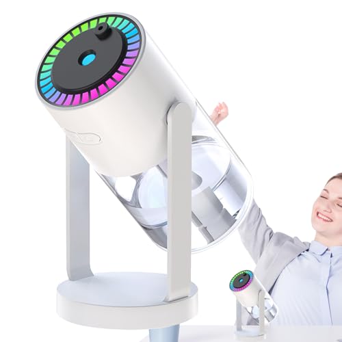 Cool Mist Luftbefeuchter,Cool Mist Luftbefeuchter | Großflächenbefeuchter | Großflächiger, Öldiffusor und Nachtlicht, Nachtlicht und Sternprojektor für Schlafzimmer von Flkiglm