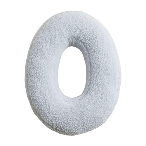 Flkiglm Buchstabekissen 30x38cm Plüsch Buchstaben Wurfkissen Englisches Alphabet Kissen Waschbar Baumwolle Buchstabe Kissen Buchstabeform Dekokissen Für Kinderzimmer Sofa Bett Boden Auto von Flkiglm