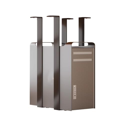 Flkiglm PC Rechner Halterung Für Untertisch, Verstellbare PC Halterung Aus Stahl, Computerhalterung Untertisch, Unter Tischhalterung Server Rack Unterbau Vertikal Flkiglm PC Rechner Halterung Für Untertisch, Verstellbare PC Halterung Aus Stahl, Computerhalterung Untertisch, Unter Tischhalterung Server Rack Unterbau Vertikal von Flkiglm
