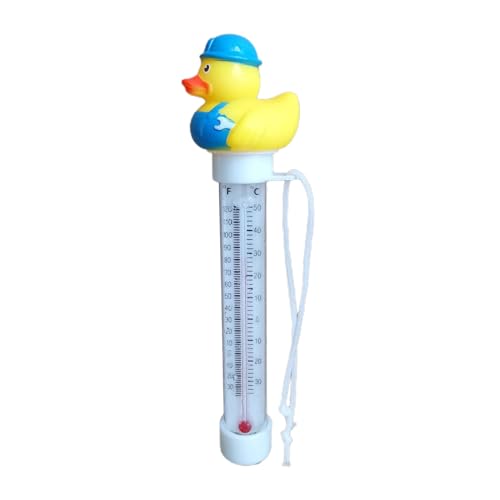 Flkiglm Pool Thermometer Schwimmend, Schwimmende Wasserthermometer Mit String Bruchfest Für Frei- Und Hallenbäder, Spas Und Aquarien von Flkiglm