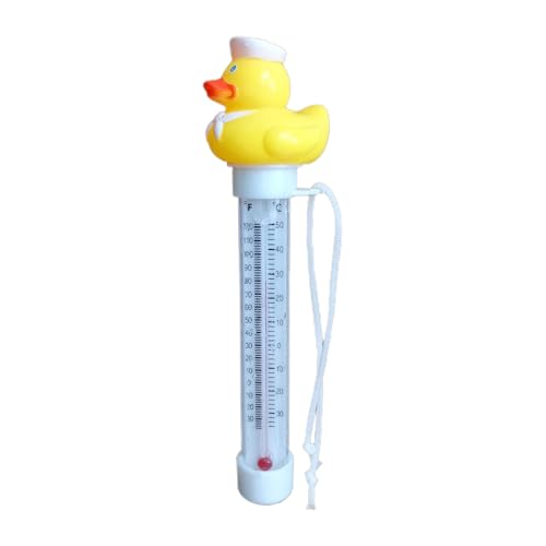 Flkiglm Pool Thermometer Schwimmend, Schwimmende Wasserthermometer Mit String Bruchfest Für Frei- Und Hallenbäder, Spas Und Aquarien von Flkiglm