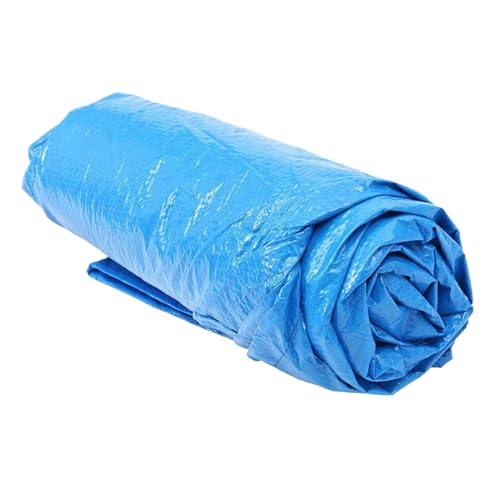 Flkiglm Poolunterlage, Pool Bodenplane Blau, Pool Bodenschutzmatte, Bodenschutzplane Swimmingpool, Wasserdichtes Poolunterlage Faltbares Bodenschutzmatte Schwimmbecken Für Aufblasbare Pools von Flkiglm
