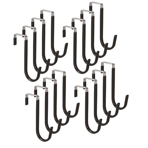 Flkiglm Türhaken Aufhänger | 16 Stücke Badezimmer Türhaken,Ohne Bohren Entfernbarer Hakenrack | Girlande Wäscheraum von Flkiglm