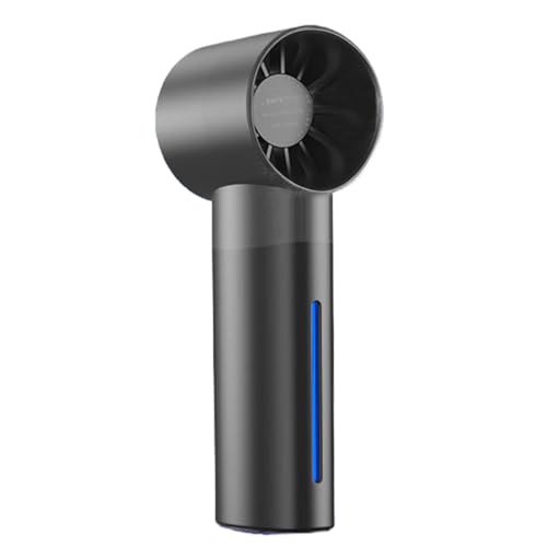 Flkiglm Wasserdampf Ventilator Handlich,Tragbarer Handfächer Mit Sprühnebel | 5 Stufen Verstellbar Mit 35ml Wassertank Für Wandern Camping Angeln von Flkiglm