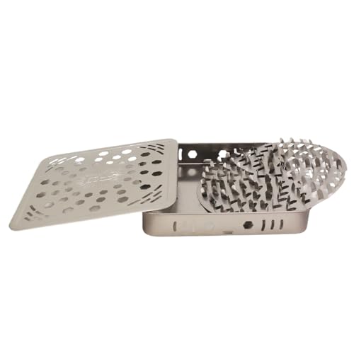 Outdoor FliegenHalter | Tragbarer Quadratischer Eisen Räuchergefäß | Fliegenabwehr Zubehör Für Balkon Schlafzimmer Camping Wohnzimmer Garten Terrasse Außenbereich von Flkiglm