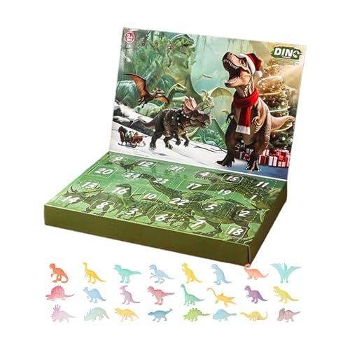 Weihnachts Countdown Kalender Dinosaurier - 24 Teile Weihnachts Dinosaurier Spielzeug - Jahreszeitliche Dekoration Für Erntedankfest Geburtstag Zimmer Schule Büros Wohnheim Wohnung Dekoration Weihnachts Countdown Kalender Dinosaurier - 24 Teile Weihnachts Dinosaurier Spielzeug - Jahreszeitliche Dekoration Für Erntedankfest Geburtstag Zimmer Schule Büros Wohnheim Wohnung Dekoration von Flkiglm
