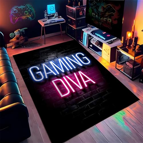 FloAPa Gaming Bürostuhl Unterlage Bodenschutzmatte Bürostuhl Anti|Silp Kratzfest Schreibtischstuhl Unterlage Teppich Für Parkett Und Hartböden,004,100 * 150CM von FloAPa