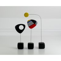 Abstrakte Mitte Des Jahrhunderts, Modernes Haus, Skulptur Kunst, Moderne Retro Skulptur, Modern, Wohnkultur, Modernist, Mid Century von FloatingArtMobiles