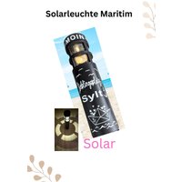 Gartenleuchte, Solarleuchte Maritim, Gartenlicht, Sylt, Norderney von Flockiplotti