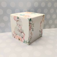 Spardose Würfel Hase Mama Mit Baby Geburt Einschulung Geburtstag Spardose Würfel Hase Mama Mit Baby Geburt Einschulung Geburtstag von EMMERICHkreativ