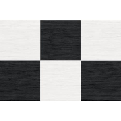 FloorPops Chris Loves Julia FP5059 Lawrence Bodenfliesen, 30,5 x 30,5 cm, Schwarz von FloorPops