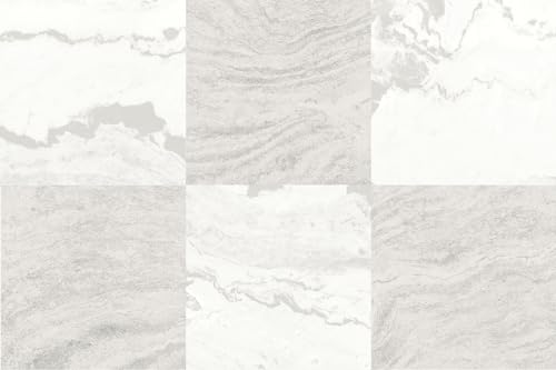 FloorPops FP5061 Bonneville Bodenfliesen, zum Abziehen und Aufkleben, 30,5 x 30,5 cm, Beige von FloorPops