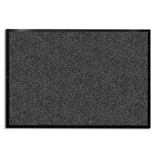 Floordirekt EVEREST Schmutzfangmatte Sky - Testsieger - Fußmatte in vielen Farben und Größen - anthrazit-schwarz, 90x150 cm von etm