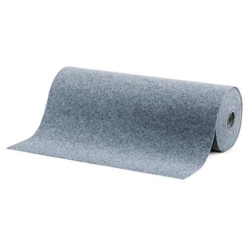 Rasenteppich/Kunstrasen Farbwunder Royal - Zuschnitt nach Maß - grau - 200x400cm von Floordirekt PRO