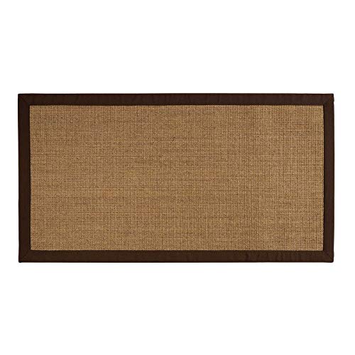 100% Reiner Sisal Teppich Kork Amazonas mit Bordüre in verschiedenen Größen (160 x 230 cm) von Floordirekt