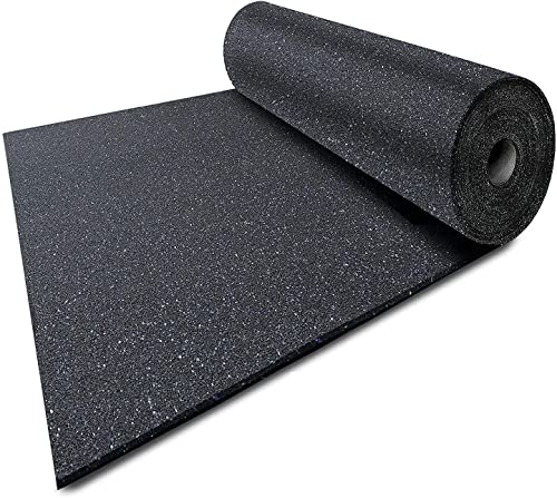 Floordirekt Bautenschutzmatte Gummigranulatmatte 5mm 8mm 10mm 20mm bis 10 Meter Länge (250 x 125 x 1,0 cm) von Floordirekt