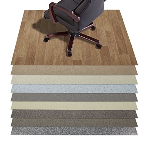 Bodenschutzmatte Spark - Bürostuhlunterlage aus Vinyl - rutschfeste Bodenmatte - Bodenschutzmatte für Hartböden - Stuhlunterlage (Venezia V05, 200 x 250 cm) von Floordirekt