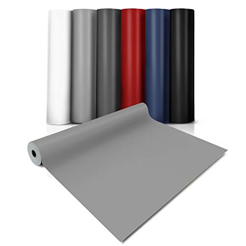CV-Belag Expotop | Zuschnitt | Verschiedene Breiten, viele Farben, Meterware | Bodenbelag PVC Länge auf Maß (200 x 200 cm, Grau) von Floordirekt