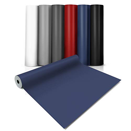 CV Bodenbelag Vinylboden Unifarben Expotop - abriebfester PVC Bodenbelag - viele Farben (200 x 300 cm, Blau) von Floordirekt