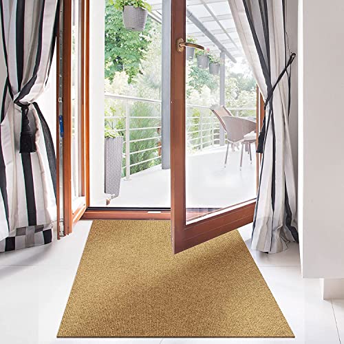 Floordirekt Eingangsmatte in Kokosoptik | Kunstkokos Türmatte Fußmatte Läufer Schmutzfangmatte Kokosmatte Meterware in 2 Breiten (200 x 250 cm) von Floordirekt