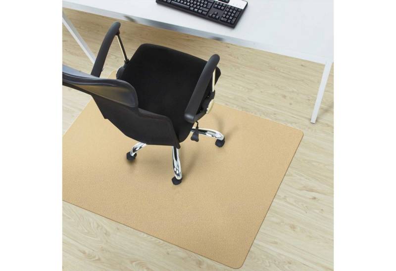 Floordirekt Bodenschutzmatte für Hartböden, Beige von Floordirekt