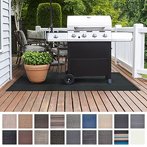 Grillschutzmatte | Schwer entflammbar | 2 Größen | 5 Designs | Grillmatten zum Grillen im Garten | Outdoor Matten für den Grill (90 x 120 cm, Ferrara) von Floordirekt