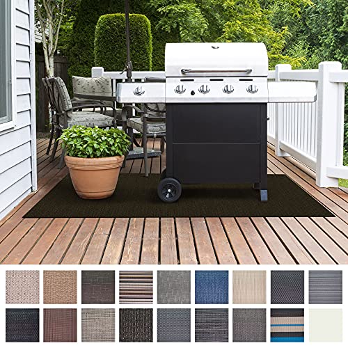 Floordirekt Grillschutzmatte | Schwer entflammbar | 2 Größen | 5 Designs | Grillmatten zum Grillen im Garten | Outdoor Matten für den Grill (90 x 120 cm, Mantua) von Floordirekt