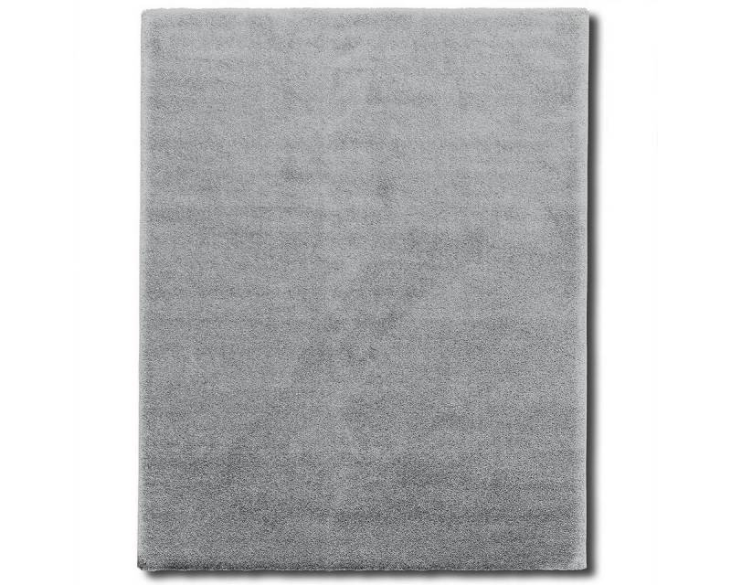 Floordirekt Hochflor-Teppich Shaggy-Teppich Prestige Silbergrau, Erhältlich in 5 Farben, rechteckig, Höhe: 30 mm, Extra flauschig von Floordirekt