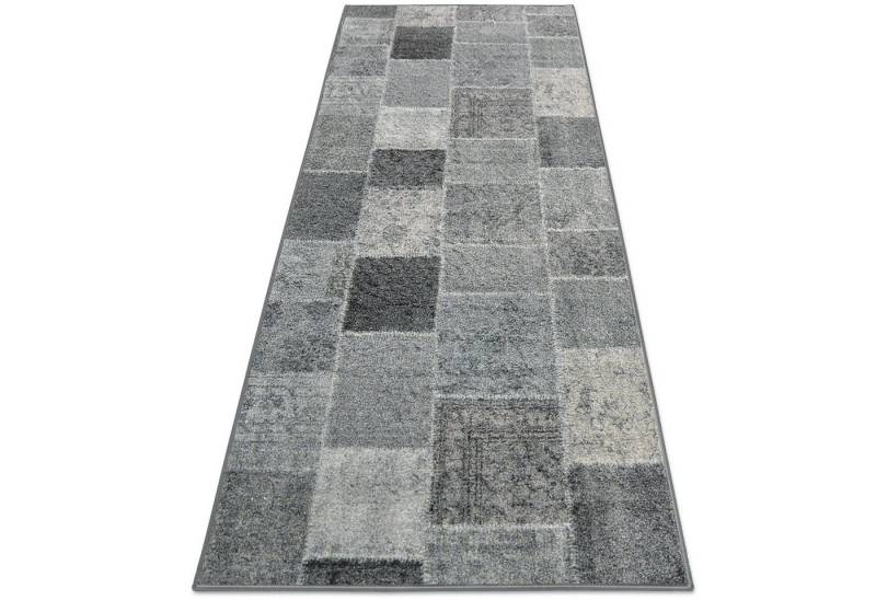 Floordirekt Läufer Monsano, Teppichläufer erhältlich in 2 Farben & vielen Größen, rechteckig, Höhe: 7 mm, Patchwork-Design von Floordirekt