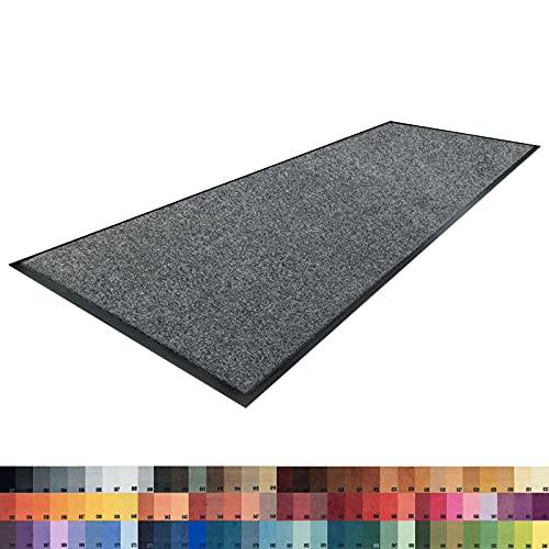 Floordirekt Schmutzfangmatte Sky Rainbow | 96 Farben & 5 Größen | rutschfeste Türmatte für Innen & Außen | Läufer Sauberlaufmatte Fußabtreter (90 x 150 cm, 066) von Floordirekt