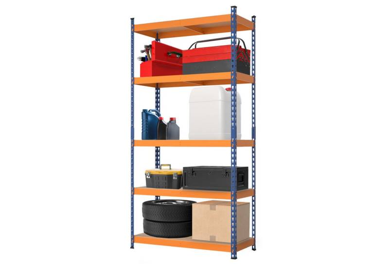 Floordirekt Schwerlastregal Rhino, Innovatives Stecksystem, Vielseitige Größen & Farben von Floordirekt